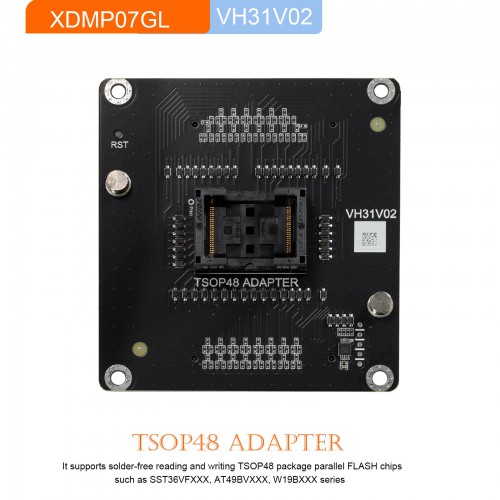 Xhorse VH24 SOP44 & TSOP48+VH29 EEPROM & FLASH+VH30 SOP44+VH31 TSOP48 Adapters for VVDI Multi-Prog