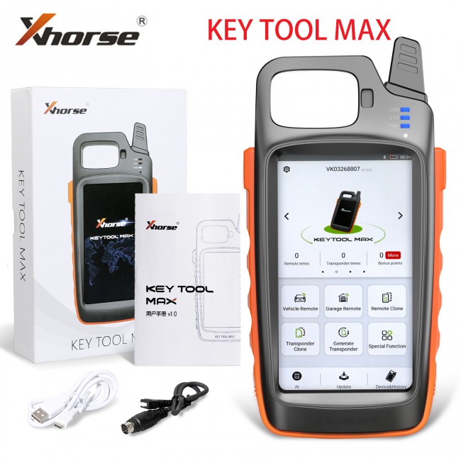 [UK/US/EU Ship] Xhorse VVDI Key Tool Max Remote Programmer Support Bluetooth and Wifi