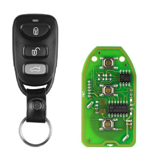 XHORSE XKHY00EN X007 Hyundai Style Universal Remote Key 3 Buttons for VVDI Mini Key Tool 5 pcs/lot