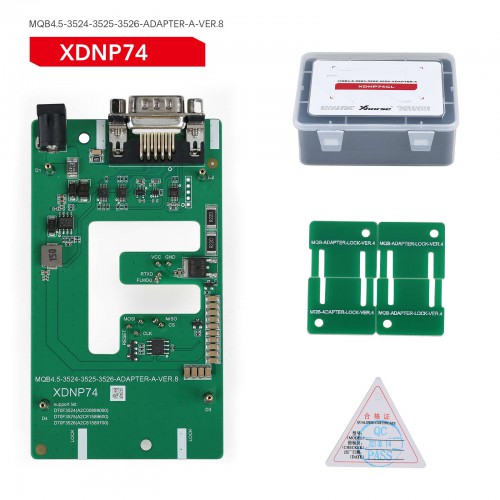[Enough Stock] Xhorse XDNPM3GL MQB48 Solder Free Adapters Full Package 13 Pieces for VVDI Prog, Multi Prog and VVDI Key Tool Plus