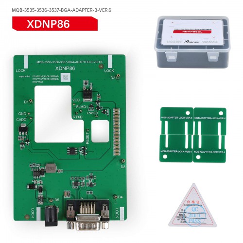 [Enough Stock] Xhorse XDNPM3GL MQB48 Solder Free Adapters Full Package 13 Pieces for VVDI Prog, Multi Prog and VVDI Key Tool Plus