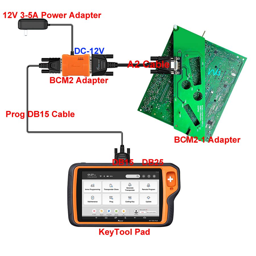 connect-audi-bcm2-adapter-with-vvdi-key-tool-plus