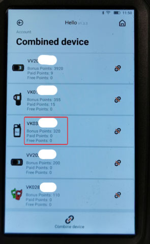  Check VVDI Key Tool Max Points and Tokens 3
