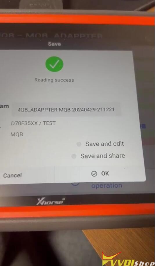 Xhorse MQB Solder Free Adapters Chip Crack Failed solution 4