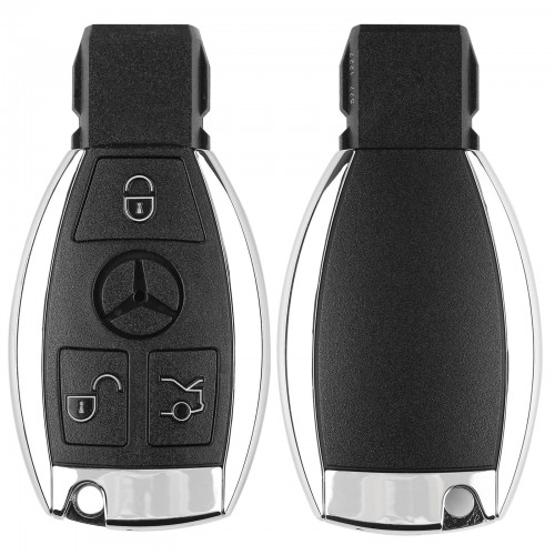 2022 New HQ Benz Smart Key Shell 3 Buttons Single Battery 5pcs/lot NO Logo