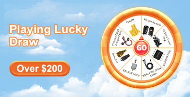 Peicial Offer + playing lucky draw