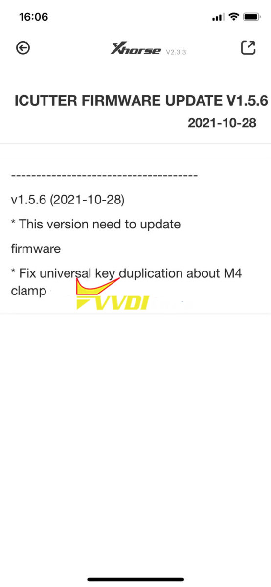 xhorse condor v1.5.6 firmware