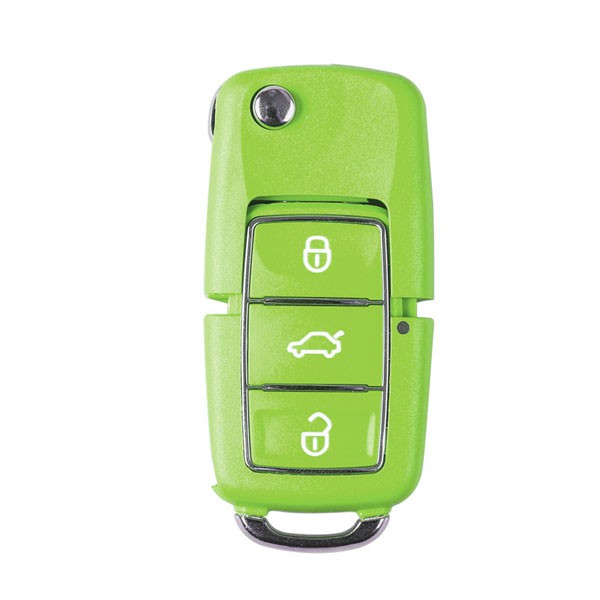 10pcs XHORSE VVDI2 Volkswagen B5 Special Remote Key 3 Buttons(Black, Red, Yellow, Blue and Green)
