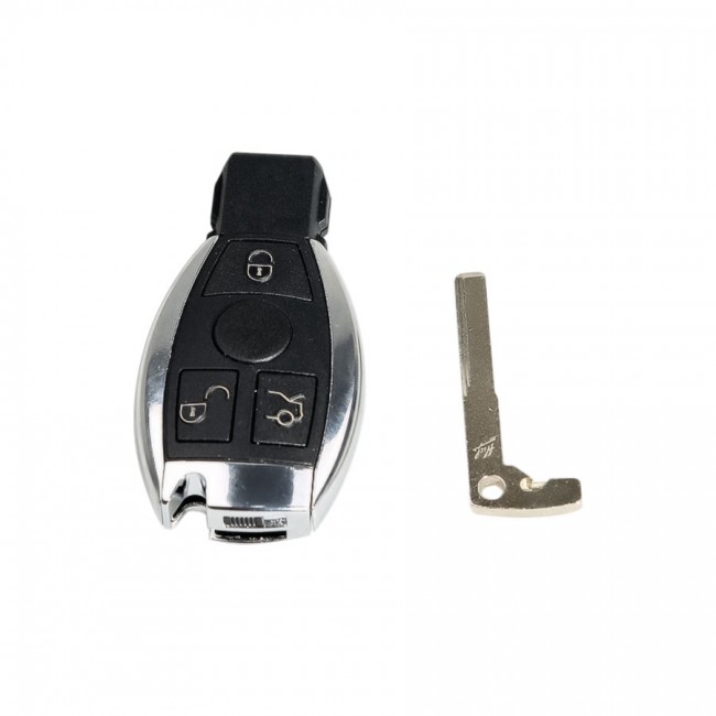 Mercedes Smart Key Shell 3 Button for VVDI BE Key Board No Logo