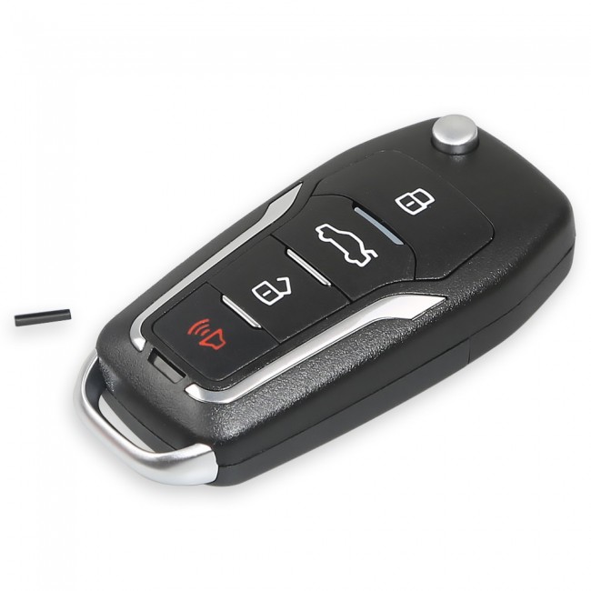XHORSE Ford XNFO01EN Universal 4 Buttons Wireless Remote Key English 5Pcs/Lot