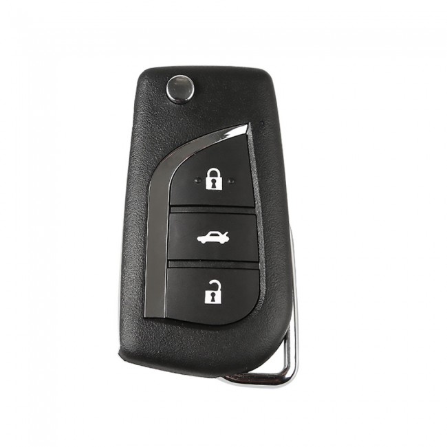 XHORSE XNTO00EN XN008 Toyota Style Wireless Universal Remote Key 3 Buttons 5Pcs/lot