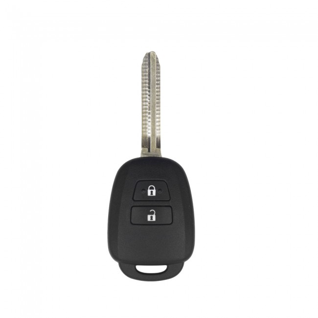 XHORSE XKTO07EN Toyota Style Flat 2 Buttons Wired Universal Remote Key for VVDI VVDI2 Key Tool English Version