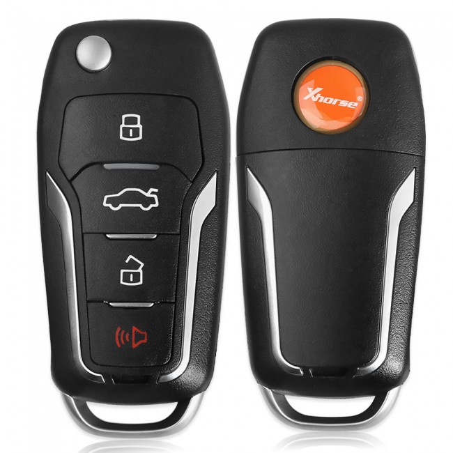 Xhorse XKFO01EN X013 Series Universal Remote Key Fob 4 Button Ford Type (English Version) 5 Pcs/Lot