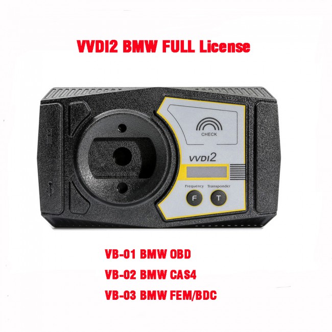 Xhorse VVDI2 BMW Full License VB-01 VB-02 VB-03
