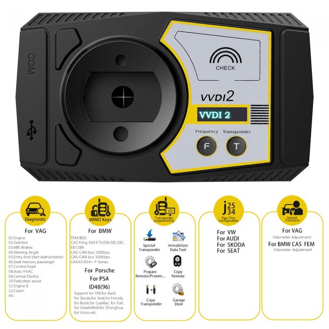 [Ship from UK/US/EU] V7.3.2 Xhorse VVDI2 Full Version (Every Software Activated)
