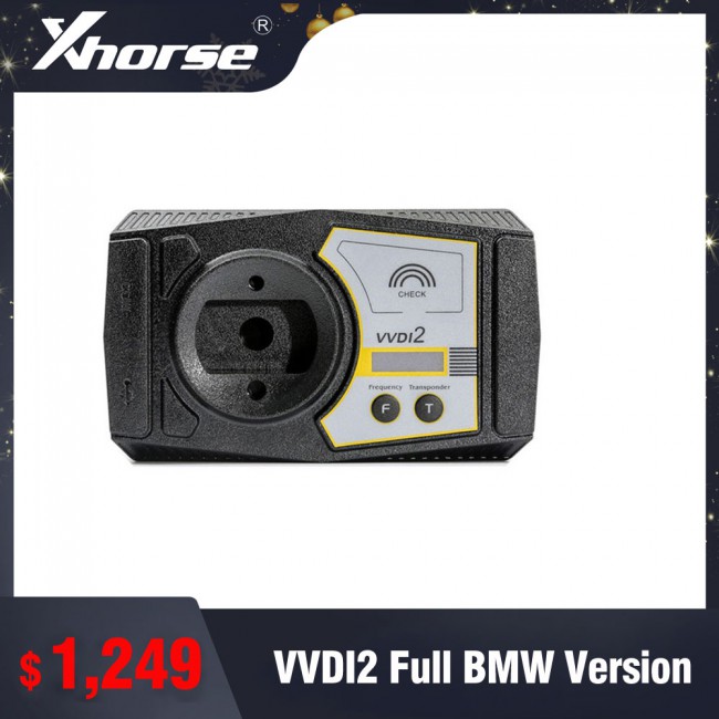 Xhorse VVDI2 Full BMW Version (Basic +BMW OBD+BMW CAS4+FEM+Porsche)