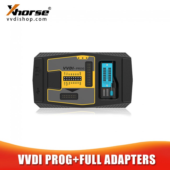 Xhorse VVDI Prog Programmer V5.1.0 with Full Adapters Free Update Support Multi-Languages