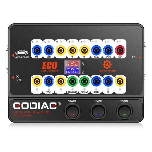 [Ship from EU/UK/US] GODIAG GT100+ GT100 Pro Breakout Box Adds Electronic Current Display and CAN BUS Cummunication