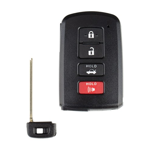 Xhorse VVDI Toyota XM Smart Key Shell 1742 3+1 Buttons 5Pcs/Lot