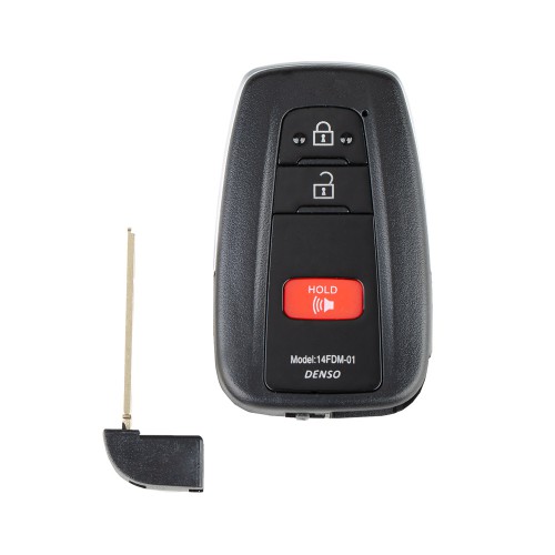 Xhorse VVDI Toyota XM Smart Key Shell 1733 2+1 Buttons 5 Pcs/Lot
