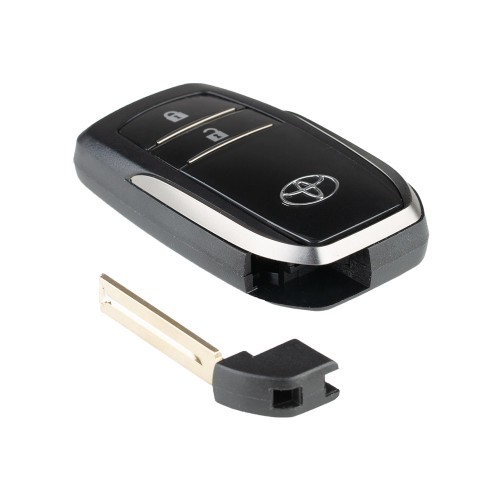 Toyota XM Smart Key Shell 1587 2 Buttons for RAV4 5Pcs/Lot for Xhorse VVDI