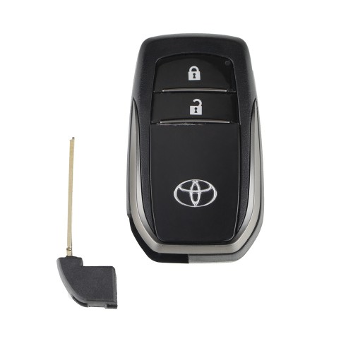 Toyota XM Smart Key Shell 1690 2 Buttons for Highlander 5Pcs/Lot for Xhorse VVDI