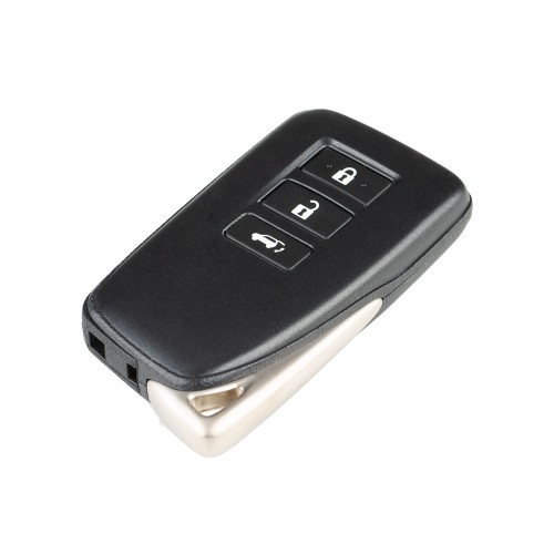 Toyota XM Smart Key Shell 1637 for Lexus 3 Buttons 5pcs/Lot for Xhorse VVDI