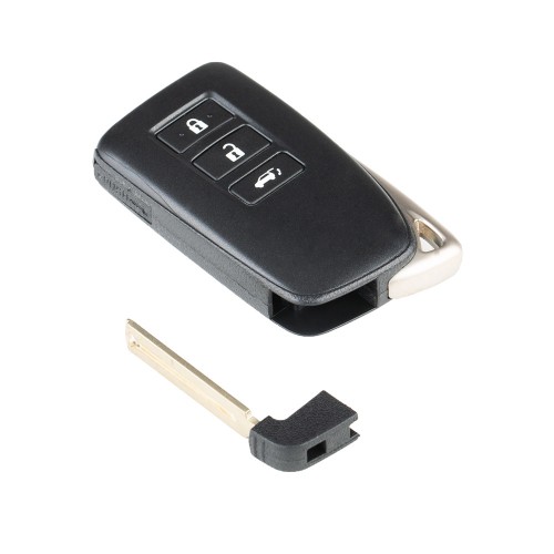 Toyota XM Smart Key Shell 1637 for Lexus 3 Buttons 5pcs/Lot for Xhorse VVDI