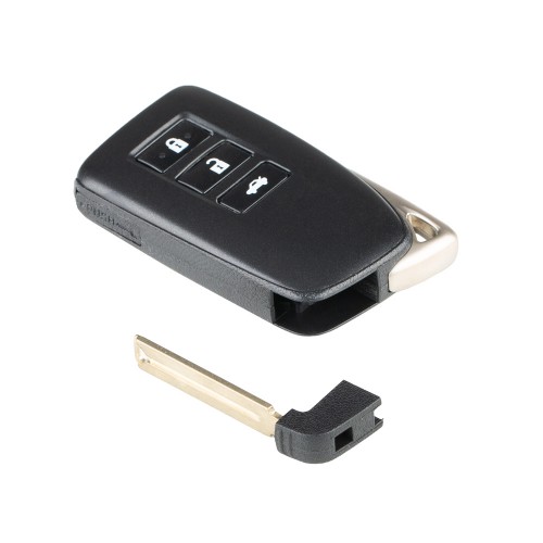 Toyota XM Smart Key Shell 1659 for Lexus 3 Buttons 5pcs/Lot for Xhorse VVDI