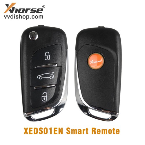 Xhorse XEDS01EN Super Remote DS Type 3 Buttons with Super Chip Transponder Works for All ID