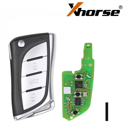 Xhorse XKLEX0EN Lexus Style 3-Button Wired Remote Key 5Pcs/Lot