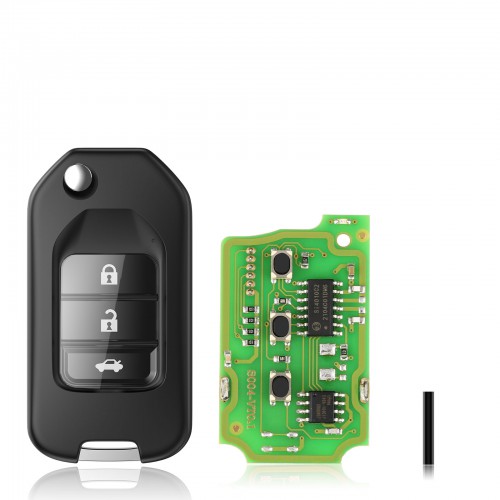 XHORSE Honda Style Wired Universal Remote Key XKHO00EN 3 Buttons 5pcs/lot