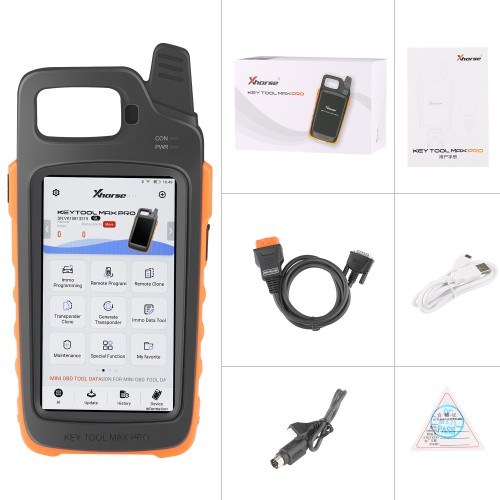 2023 Xhorse VVDI Key Tool Max PRO Combines Key Tool Max and Mini OBD Tool Functions Adds CAN FD, BMW CAS1-CAS3 IMMO