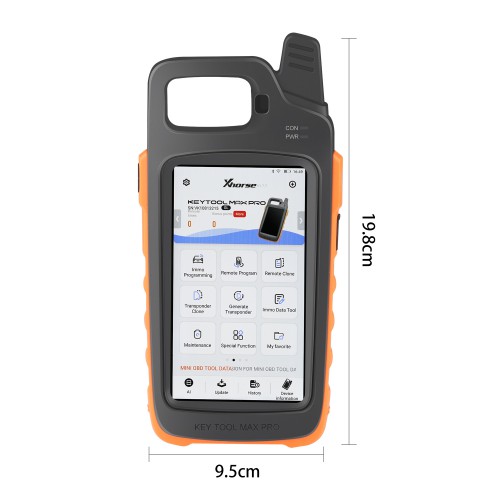 2022 Xhorse VVDI Key Tool Max PRO Combines Key Tool Max and Mini OBD Tool Functions Adds CAN FD, BMW CAS1-CAS3 IMMO