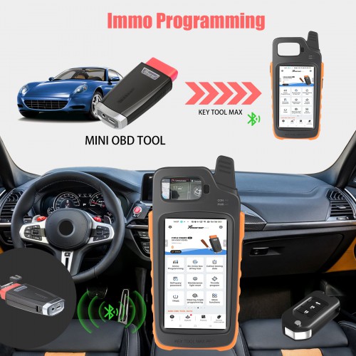 [Ship from EU/US/UK] Xhorse VVDI MINI OBD Tool Bluetooth Works with Key Tool Max or Mobile Phone