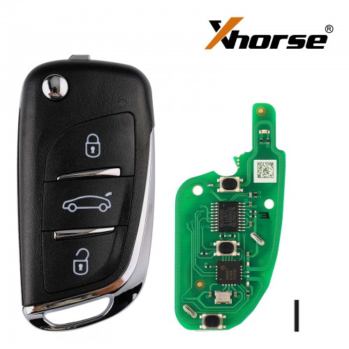 XHORSE XNDS00EN XN002 DS Style Wireless Universal Remote Key 3 Buttons 5 pcs/lot [UK Warehouse in Stock]