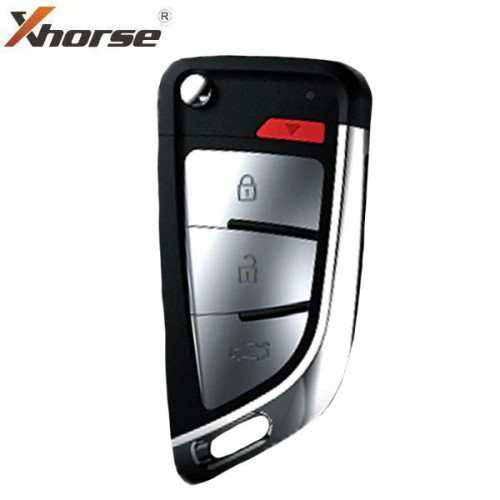 Xhorse XSKFF0EN Knife Style 4-Button Universal Remote Flip Smart Key for VVDI Key Tool 5Pcs/lot (PRE-ORDER)