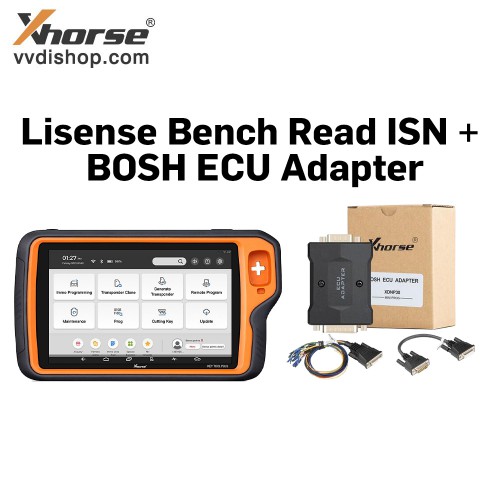 License for Bench Read BMW ISN + XDNP30 BOSH ECU Adapter and Cables for VVDI Key Tool Plus