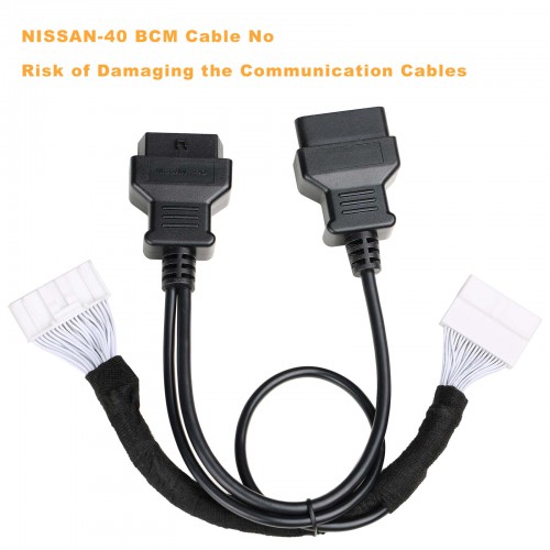 Nissan 40 PIN BCM Gateway Bypass Cable for OBDSTAR VVDI Key Tool Plus
