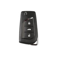 XHORSE X008 Toyota Universal Remote Key XKTO00EN 3 Buttons for VVDI Mini Key Tool 5pcs/lot