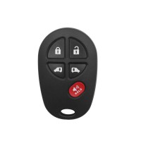 Xhorse VVDI Key Tool VVDI2 Toyota Type Wire Remote Key 5 Button XKTO08EN