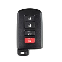 Xhorse VVDI Toyota XM Smart Key Shell 1742 3+1 Buttons 5Pcs/Lot