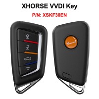 Xhorse XSKF30EN Crystal Universal Smart Remote Key Knife Style 4 Buttons 5Pcs/Lot