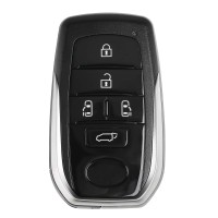 5-Button Key Shell for Xhorse XSTO20EN Toyota Smart Key PCB