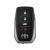 Toyota XM Smart Key Shell 1691 4 Buttons 5pcs/lot for Xhorse VVDI