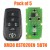 [5Pcs Complete Kit] Xhorse XSTO20EN Toyota XM38 5 Buttons Universal Smart Key PCB with Key Shell