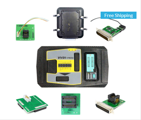 Xhorse VVDI Prog Programmer with 6 Adapters Kit Free Shipping