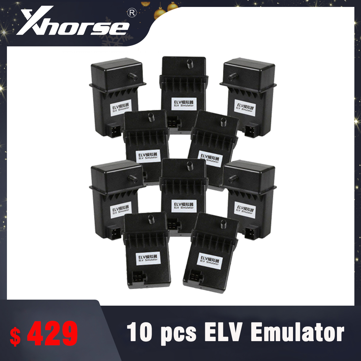 10pcs XHORSE ESL/ELV Emulator for Benz 204 207 212 Free Shipping