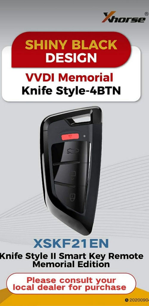 VVDI Knife Style-4BTN-remote-limited edition