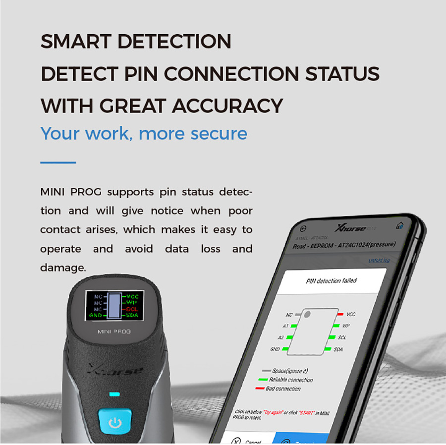 xhorse mini prog smart detection